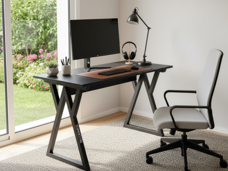 طاولة مكتبية عصرية بتصميم راقٍ وثبات عالي