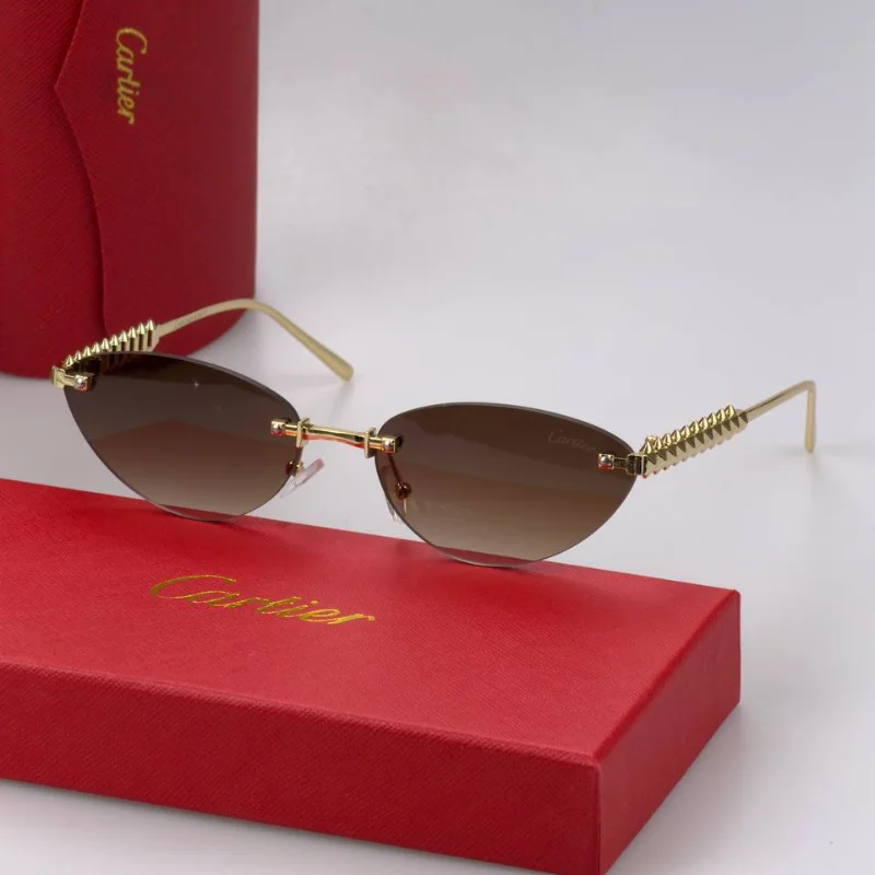 Lunettes Cartier Spike Gold Élégance