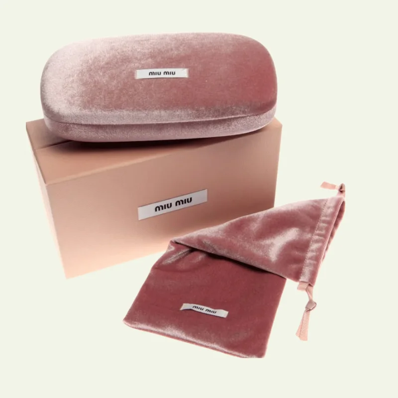 Lunettes de soleil Miu Miu doré Noir et Marron – Design raffiné