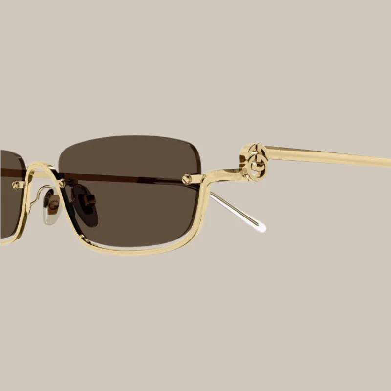 Gucci Riviera – Lunettes de Soleil Rectangulaires Vintage