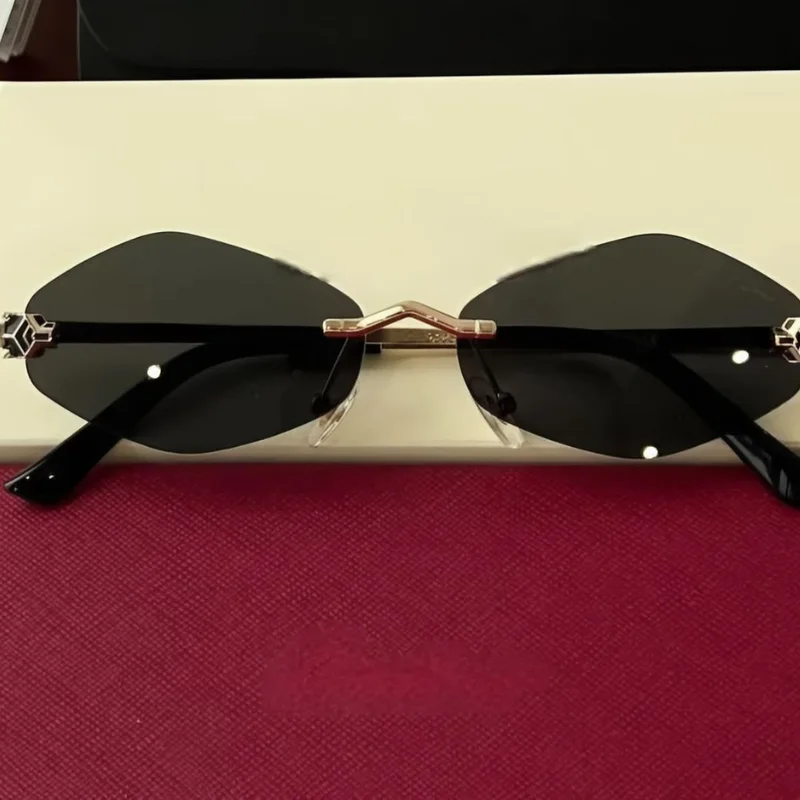 Lunettes Cartier Panthère – Marron & Noir