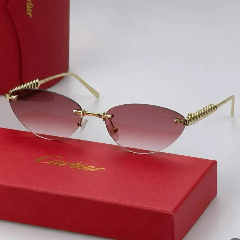 Lunettes Cartier Spike Gold Élégance