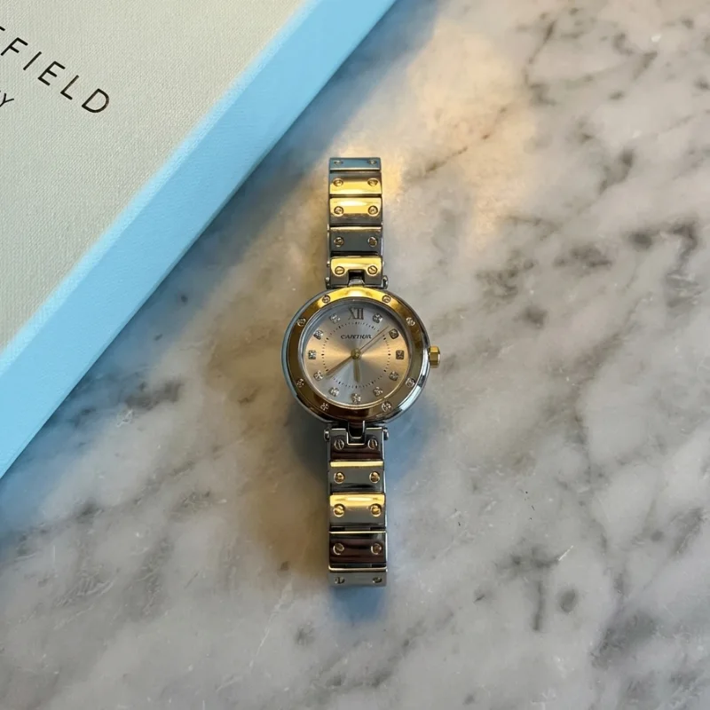 Montre CARTIER – Finition Dorée & Argentée