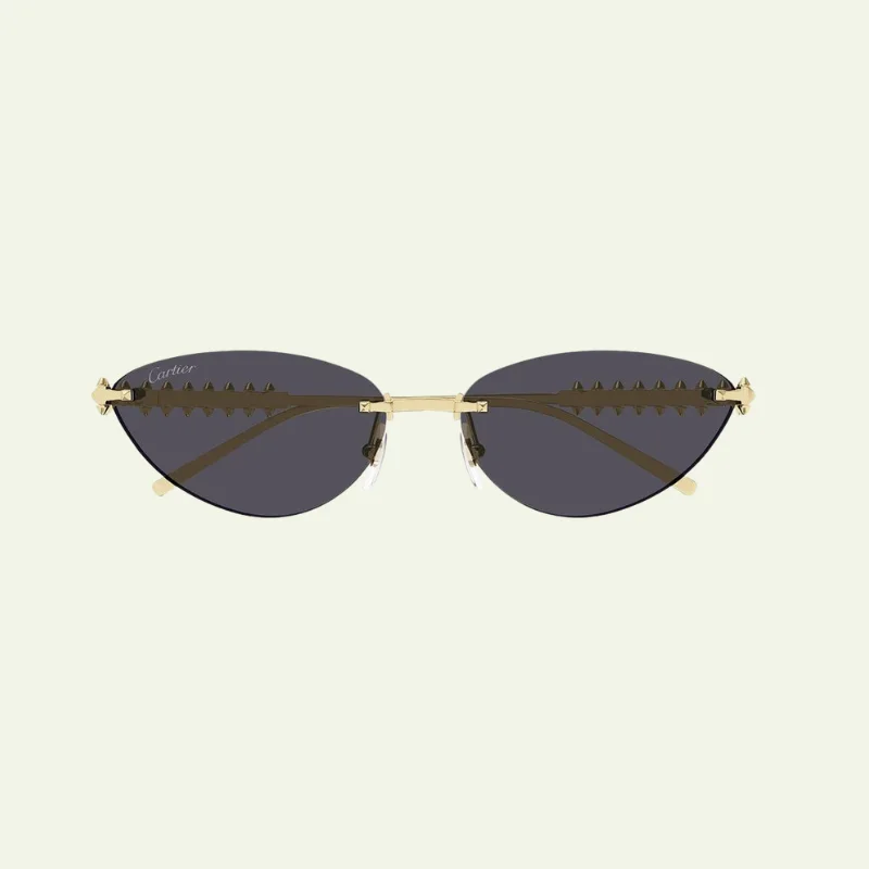 Lunettes Cartier Spike Gold Élégance
