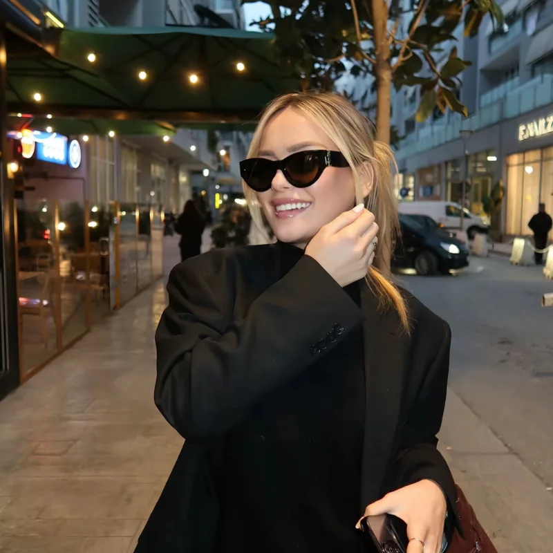 Lunettes YSL Élégance Noir Doré