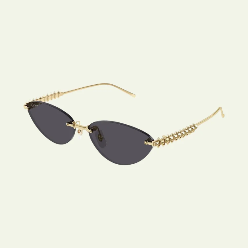 Lunettes Cartier Spike Gold Élégance