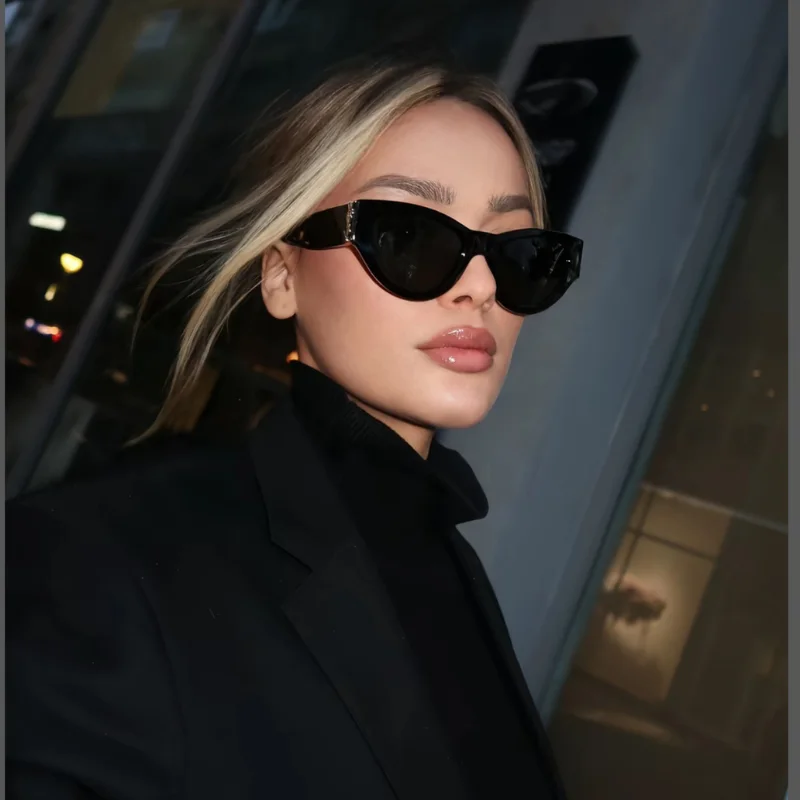 Lunettes YSL Élégance Noir Doré