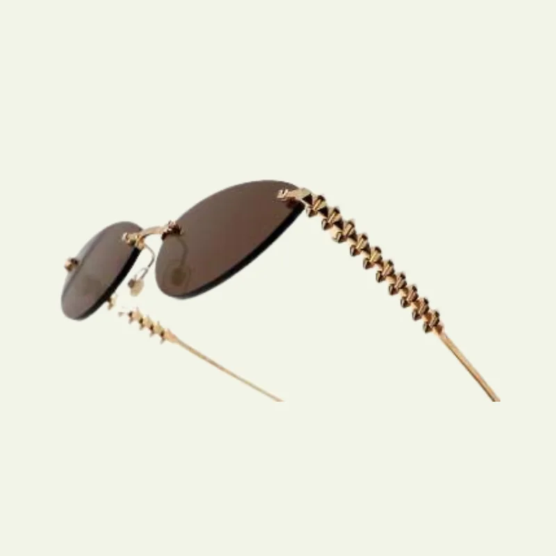 Lunettes Cartier Spike Gold Élégance