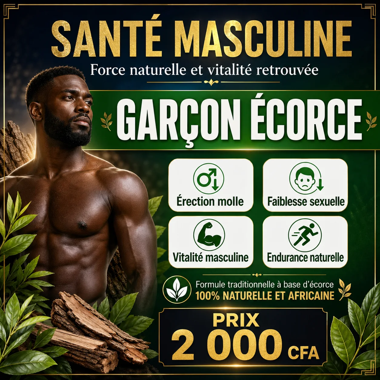 GARÇON ÉCORCE