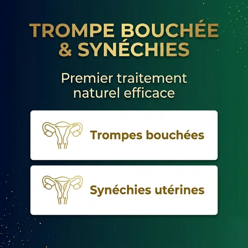 Trompes bouchées & Synéchies — 1er Traitement