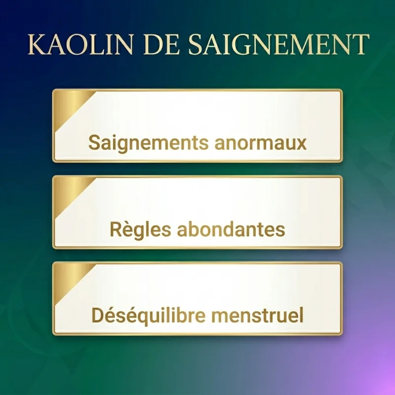 Kaolin de Saignement