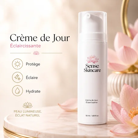 Crème de Jour Éclaircissante & Protectrice