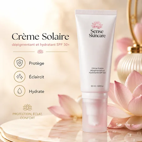 Crème Solaire Dépigmentante