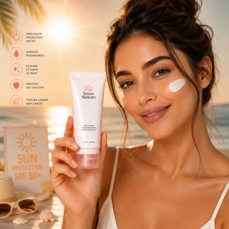 Crème Solaire Dépigmentante