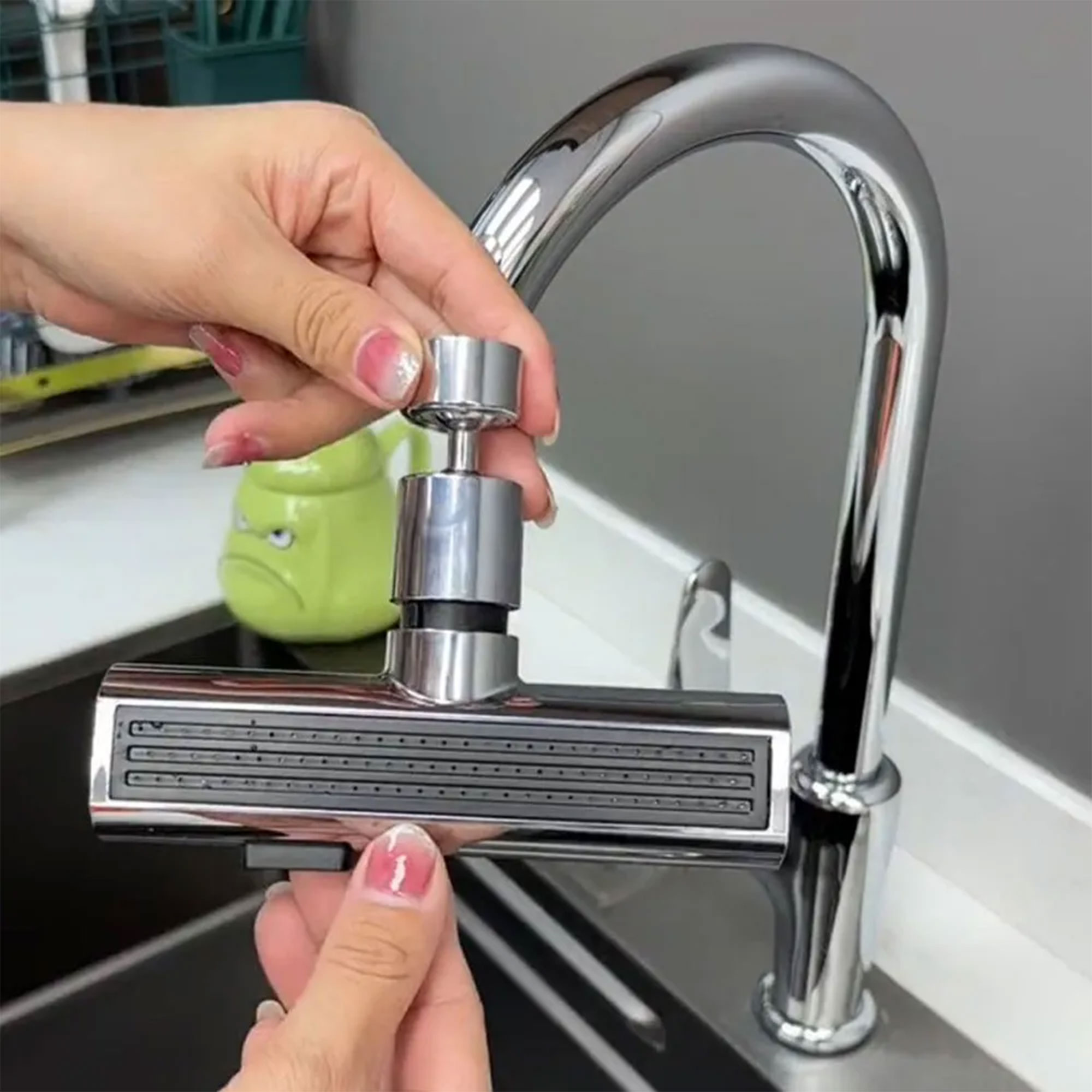 Multi-Functional Rotatable Faucet