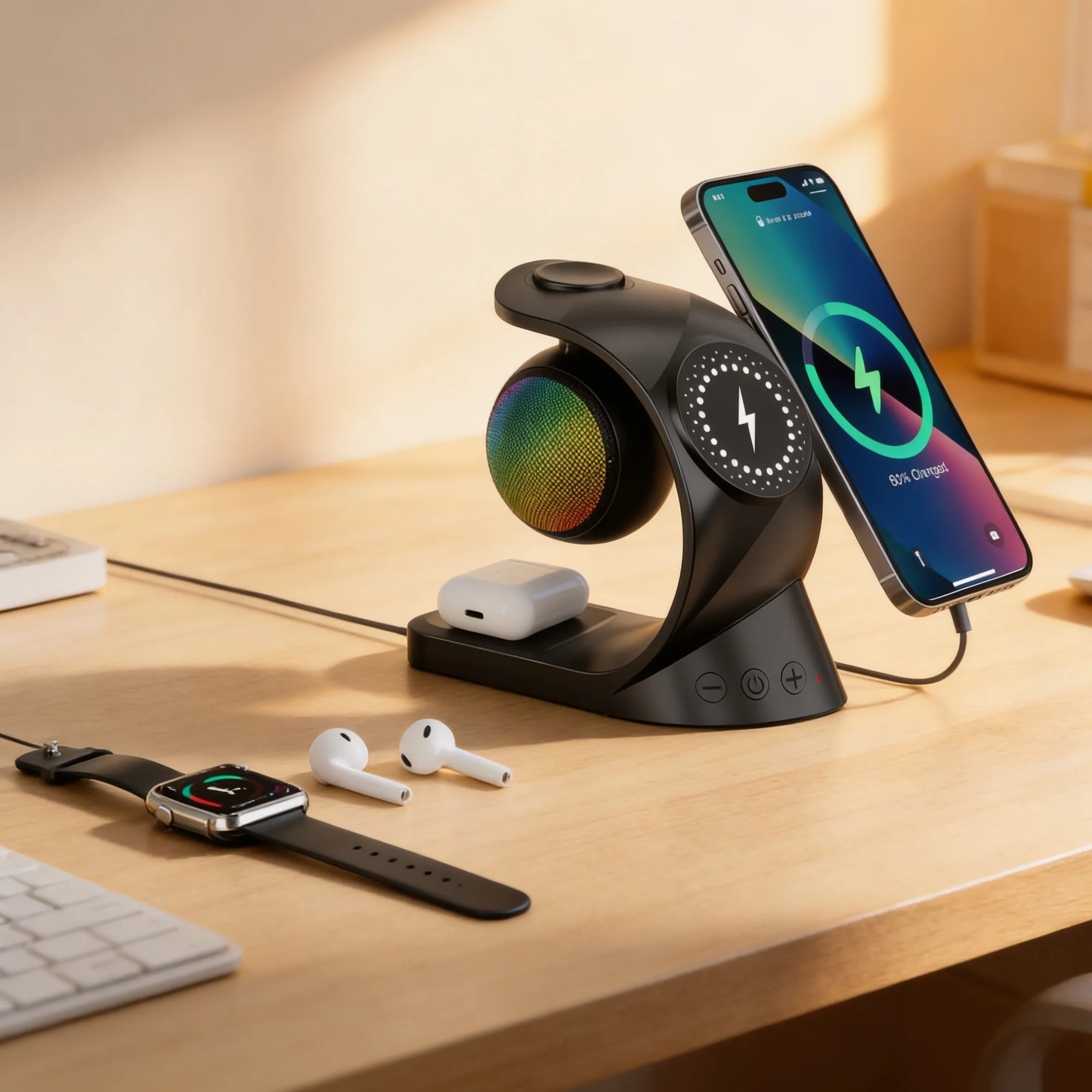 محطة شحن ثلاثية