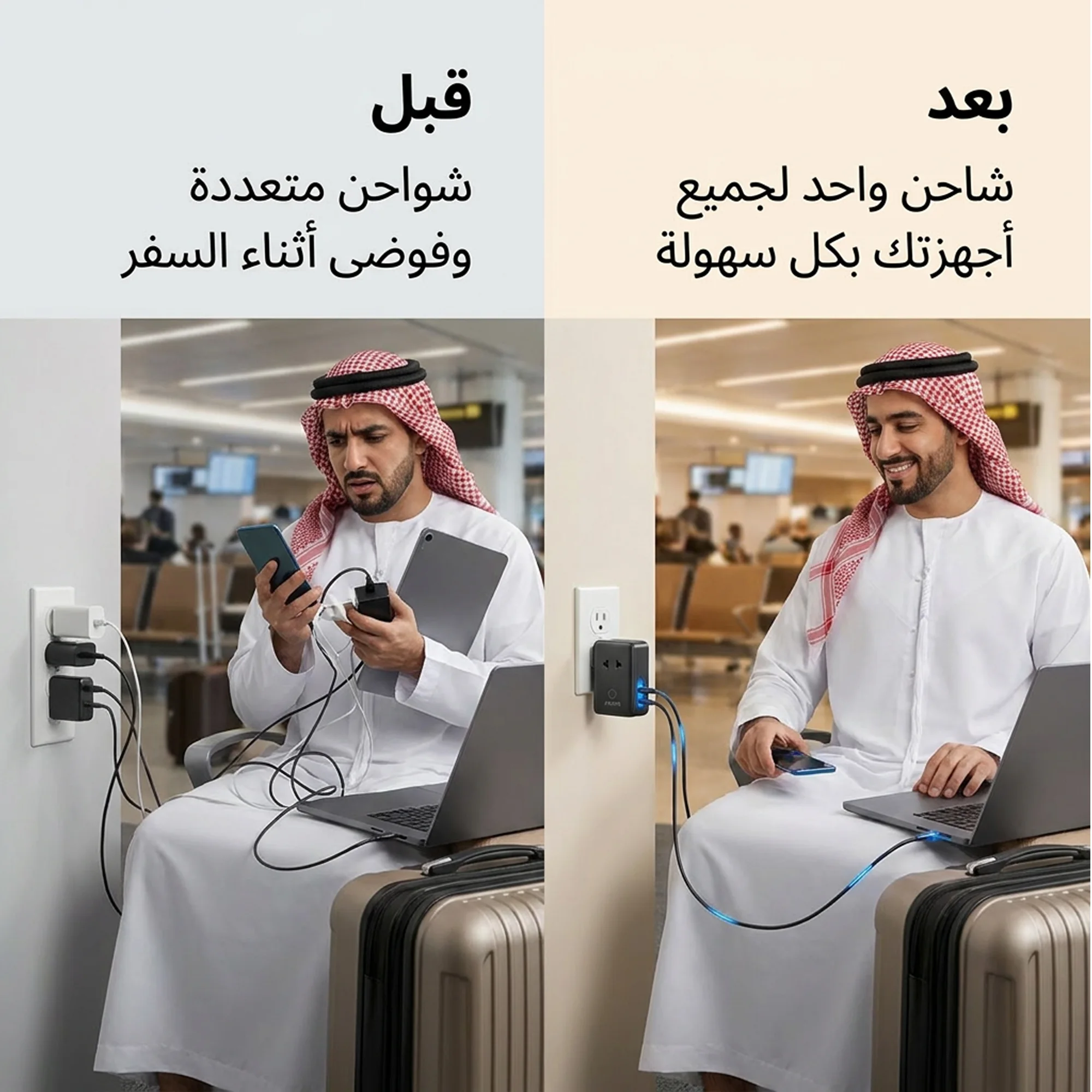 شاحن أنكر ضمان عام