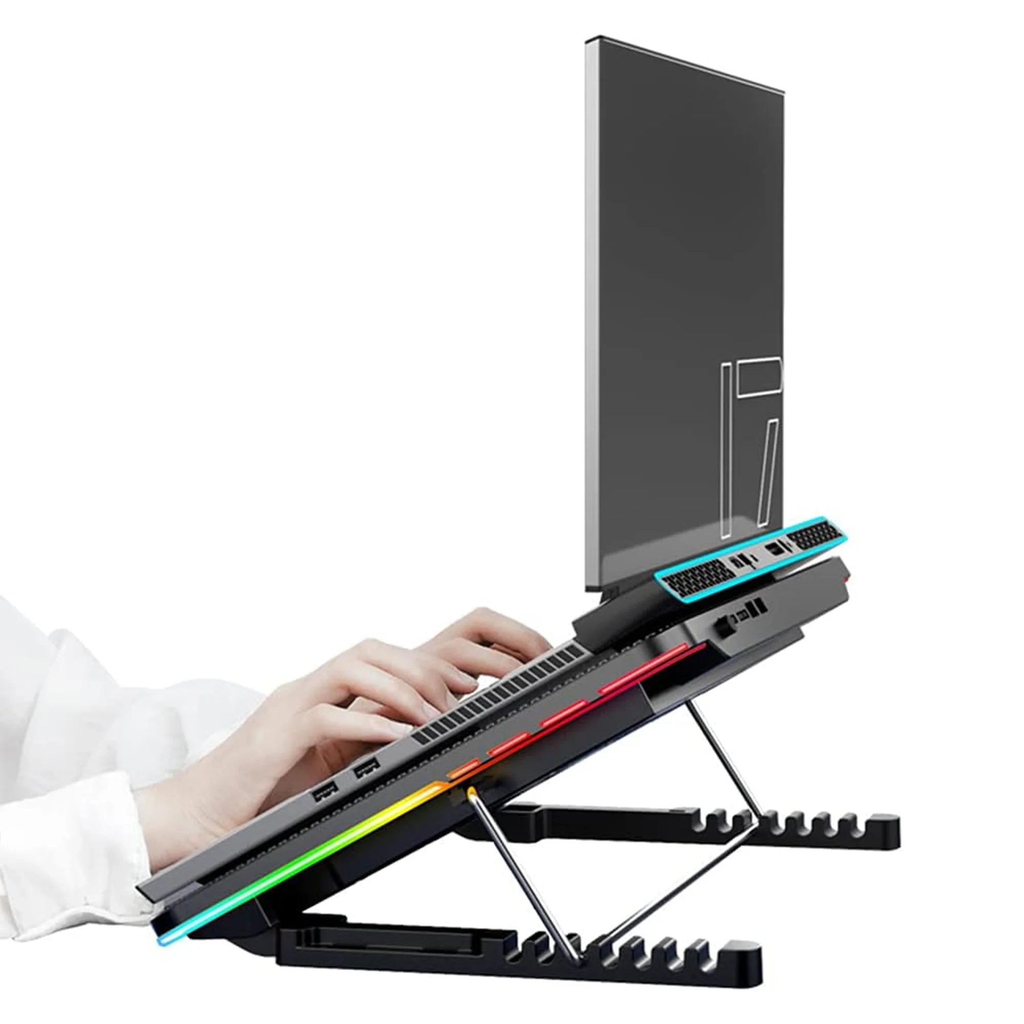 حامل لاب توب ب6 مراوح تبريد