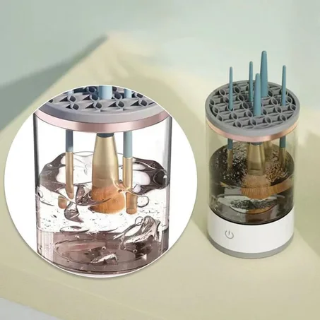 BrushyPro™ – Nettoyeur Automatique de Pinceaux 💄✨