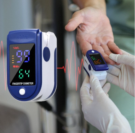 جهاز قياس الأكسجين و نبضات القلب