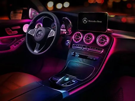 LED D'AMBIANCE SUR MESURE MERCEDES CLASSE C 220 W205