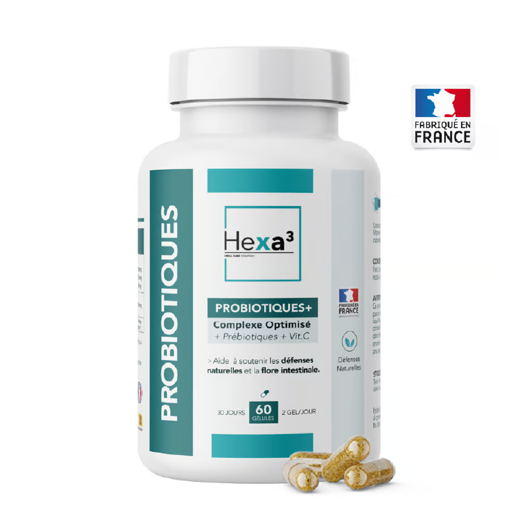 Probiotiques+ – Flore Intestinale et Confort Digestif