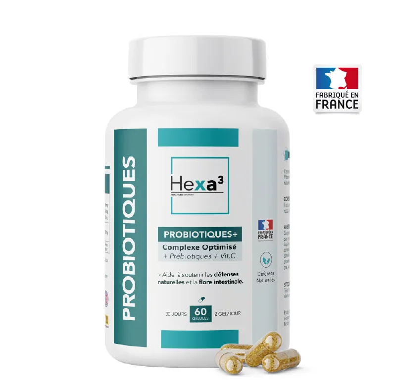 Probiotiques+ – Flore Intestinale et Confort Digestif