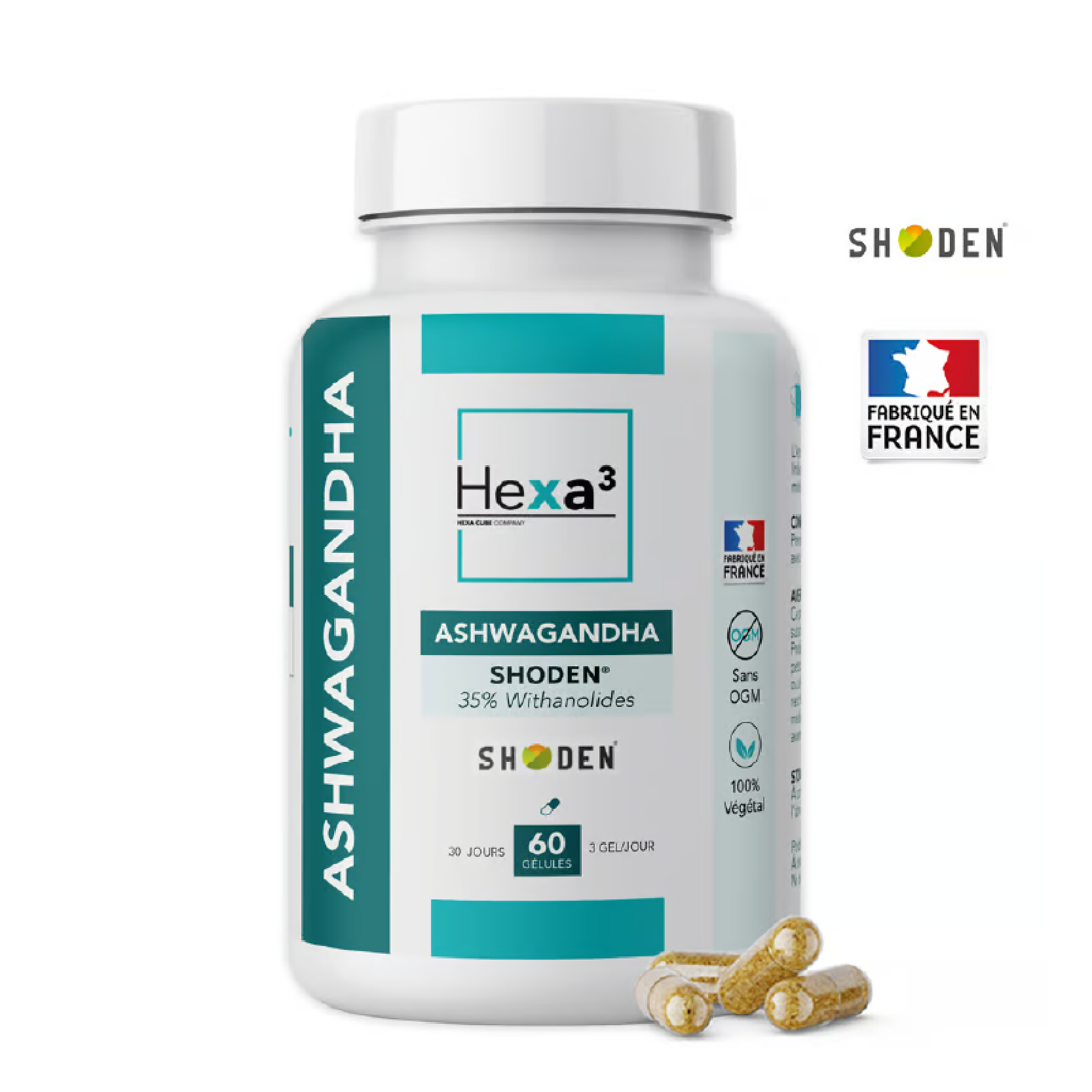 Ashwagandha Shoden® – Stress, Anxiété et Sommeil