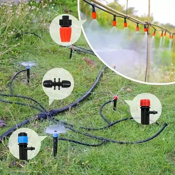 Kit Irrigation Aéroponique PoussPouss Aero 1 - Platinium - Tuyaux, Sprayer, Pot, Mousse Néoprène
