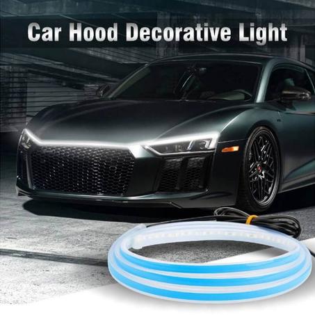 💥 Offre Spéciale Bande Lumineuse LED Flexible Universelle pour Capot de Voiture – Éclairez Votre Style ga