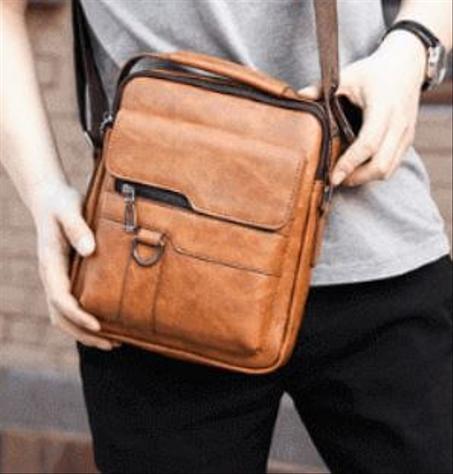 Sac à bandoulière de luxe en cuir PU - Personnalisable pour femmes et hommes BF