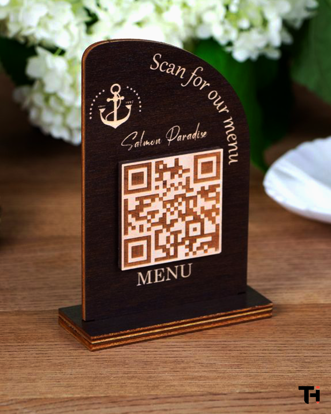 Menu par QR code