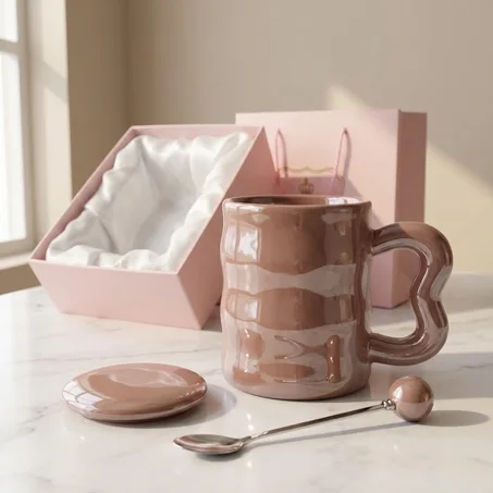 Luxury Ceramic Mug Gift Set