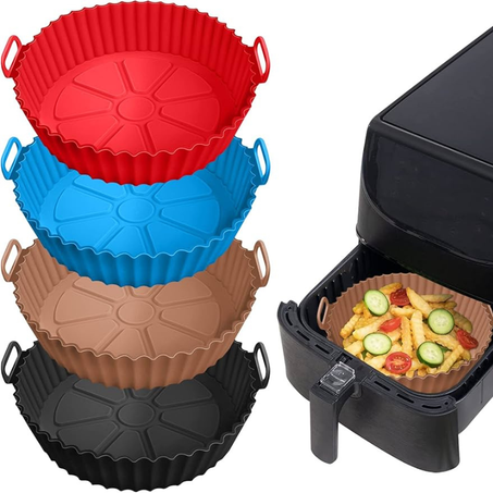 5 أطباق سيليكون للمقلاة الهوائية