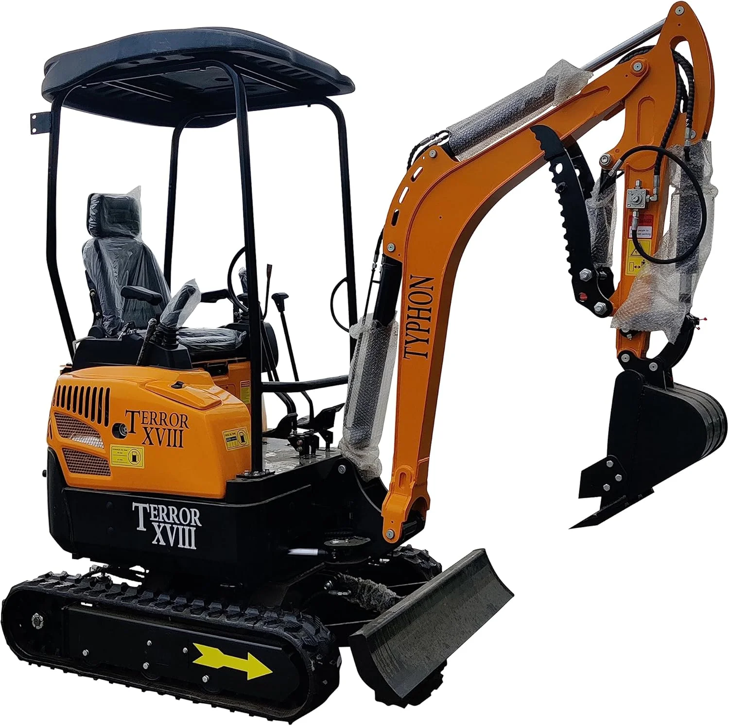 2 TON TYPHON TERROR XVIII – Mini Excavator with EPA-Certified Kubota Diesel Engine