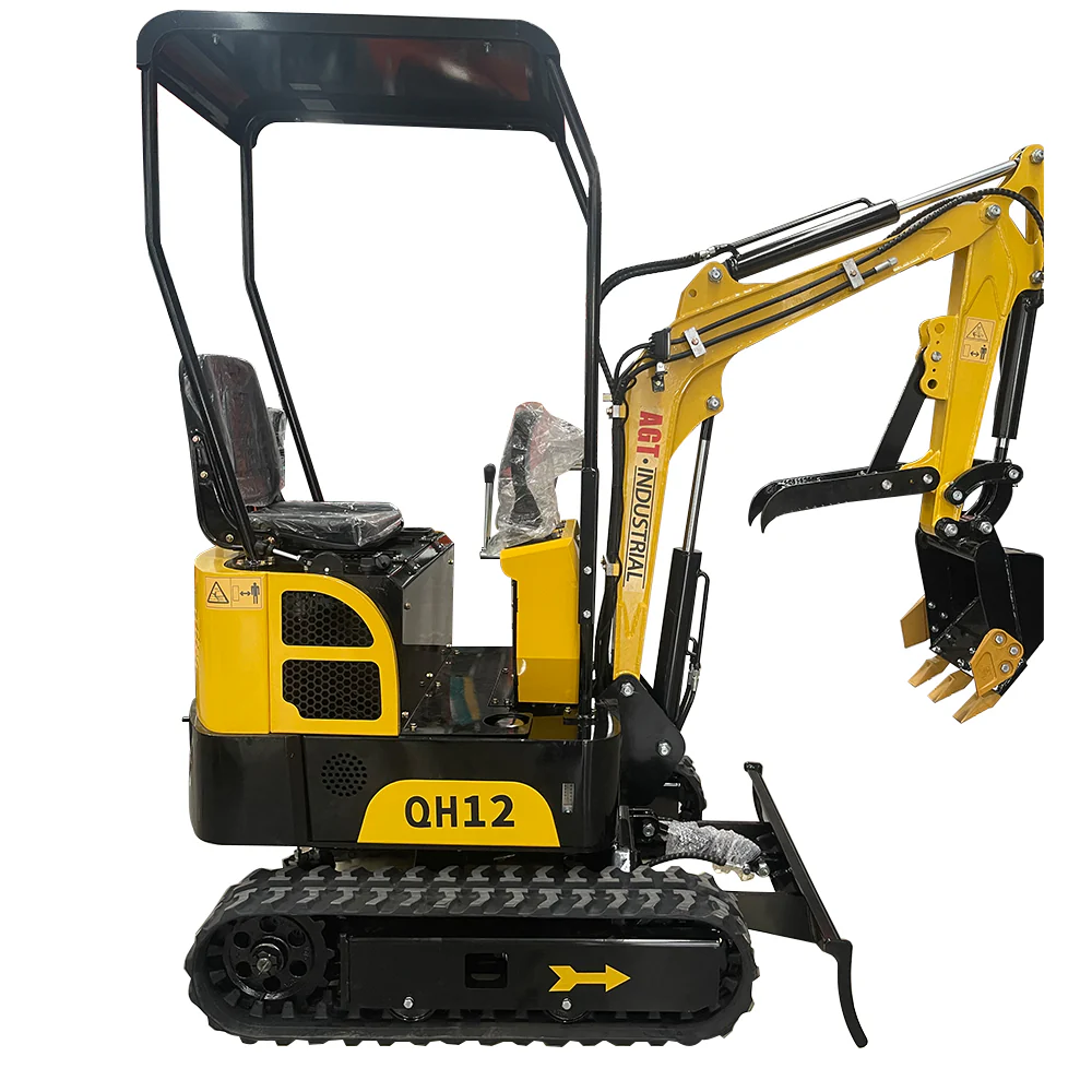 1 ton 13.5 HP B&S Mini & Small Excavator, Gasoline For Sale | AGT QH12