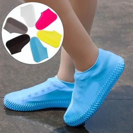 Couvre chaussure impermeable en silicone.