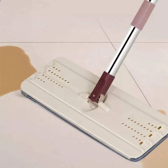 ممسحة ناعمة سحرية ودلو يدوي