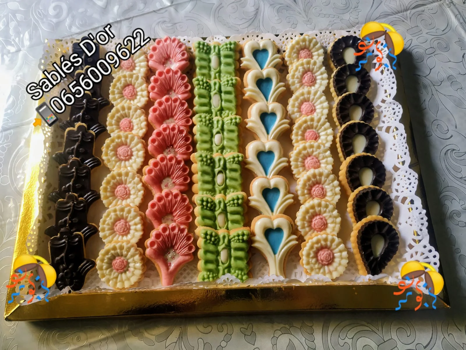 بلاطو صابلي لكل افراحكم ومناسباتكم نقدم لكم تشكيلة من الحلويات  باثمنة جد مناسبة