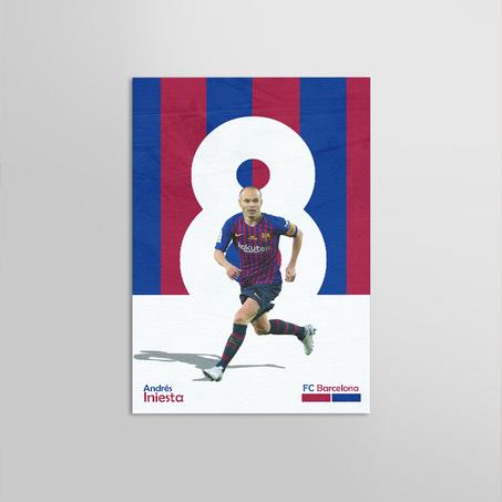 Iniesta ( Small 20 * 30 )