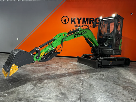 KYMRON® XH32D Pro Series Excavator with Thumb + Cab w/ Heat & Radio