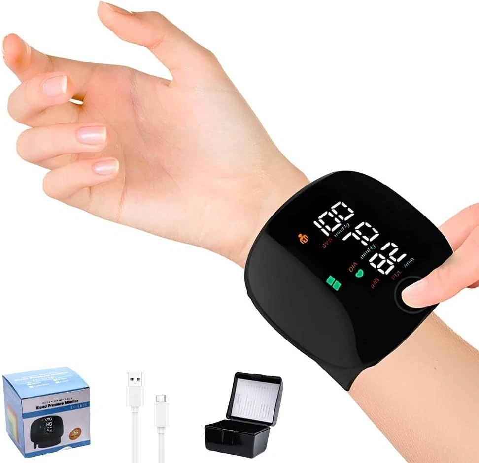 جهاز قياس الضغط الدم الذكي بشاشة LED كبيرة