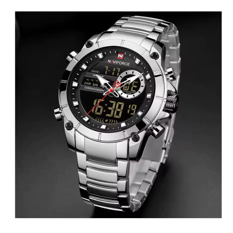 ساعة للرجال تصميم فاخر وأنيق