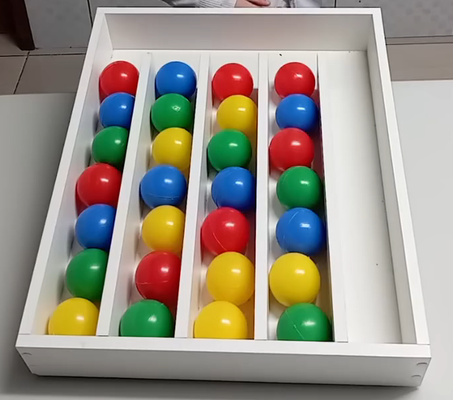 صندوق فرز الكرات الذكي – لتعليم الألوان والتركيز