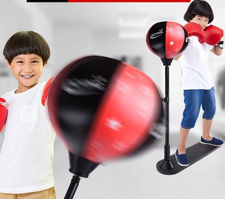 علم طفلك الدفاع عن النفس بثقة ومرح مع روبوت الملاكمة التفاعلي
