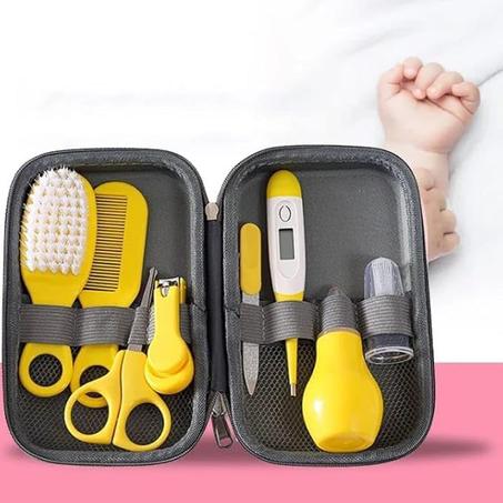 طقم العناية الكاملة للرضع – 8 قطع أساسية لسلامة طفلك وراحته