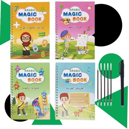 كتاب  لأطفال السحري  لتحسين الخط والتعليم