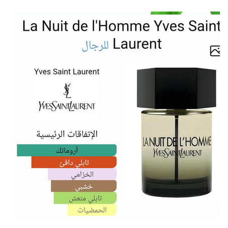 La nuit de L' homme Yves Laurent 5ml
