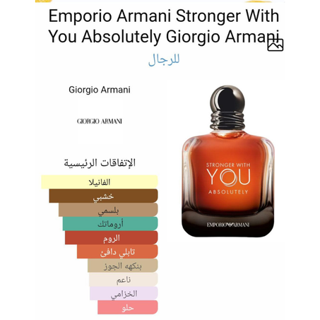 EMPORIA Armani Stronger with you Absolutely Giorgio Armani 5ml