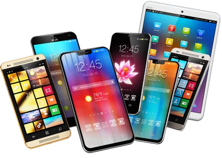 هواتف  الذكية + الحواسيب